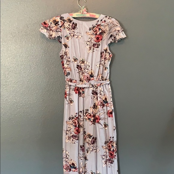 Beautiful faux wrap dress. Light blue. Size S. NWT - Picture 4 of 4